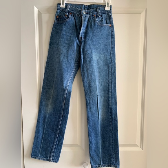 Vintage 80s Levi’s 701 student / W 27 - Picture 1 of 10